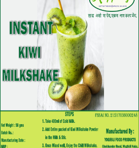 Instant Kiwi Milkshake